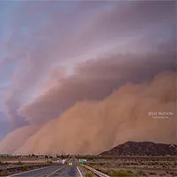 Choáng ngợp với cảnh tượng cơn bão cát khồng lồ trên bầu trời Arizona, Mỹ