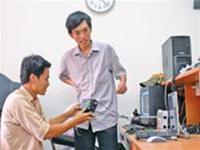 Những nhà Robocon 04 và “Robot” quản lý vận tải