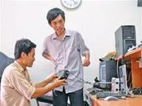 Những nhà Robocon 04 và “Robot” quản lý vận tải