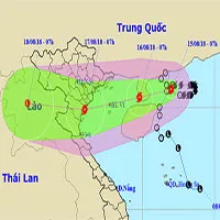 Bão Bebinca có thể đổ bộ vào khu vực Hải Phòng - Nghệ An