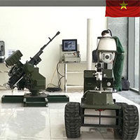 Cận cảnh robot chiến đấu tự hành 