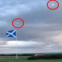 UFO "lởn vởn" gần sân golf của Tổng thống Trump?