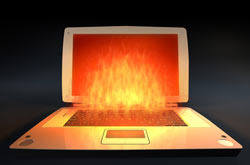 Pin Sony lại cháy, gây thương tích đầu tiên