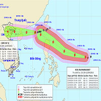 Bão số 5 mạnh lên, nín thở chờ siêu bão Mangkhut