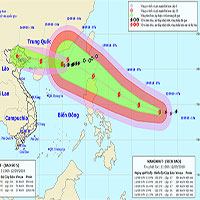 Bão số 5 có khả năng hướng vào Quảng Ninh - Nam Định