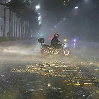 Chùm ảnh: Siêu bão Mangkhut với sức gió 270km/h càn quét Philippines