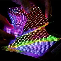 Thời công nghệ, ngay cả vải cũng được "dệt" từ sợi quang, đèn led