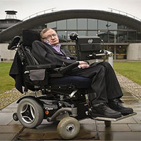 Đấu giá xe lăn và luận văn tiến sĩ của Stephen Hawking