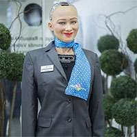 Robot giống người đầu tiên trên thế giới được cấp thẻ visa