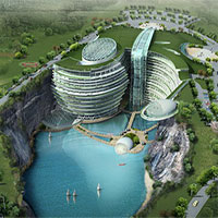 Khách sạn với 16/18 tầng nằm dưới mặt đất chuẩn bị khai trương, giá từ 11,3 triệu/1 đêm