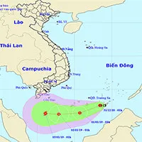 Lại xuất hiện một vùng áp thấp mới, có khả năng mạnh lên thành bão