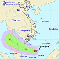 Bão Pabuk hướng vào biển Nam Bộ