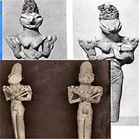 Bí ẩn ngàn năm tượng người thằn lằn với gương mặt "dị dạng"