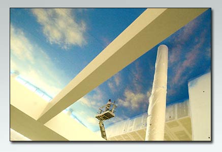 Khi trần nhà biến thành “bầu trời”