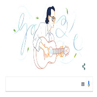 Google tiếng Việt đổi Doodle kỷ niệm sinh nhật Trịnh Công Sơn