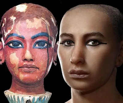 Gương mặt thật của pharaoh Tutankhamun