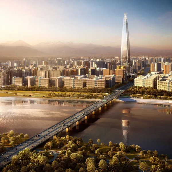 Tòa nhà Lotte World Tower, Seoul, Hàn Quốc