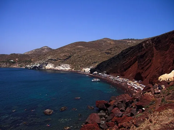 Bãi biển Santorini