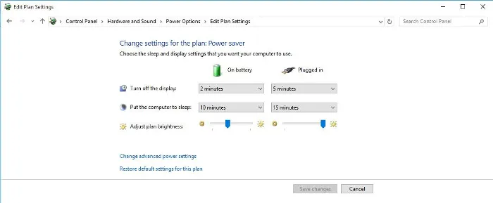 Chế độ tiết kiệm pin trên laptop