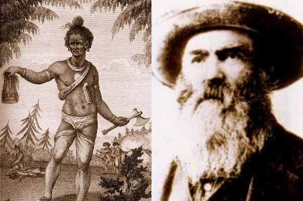 Thổ dân Crow và kẻ thù không đội trời chung Johnson ăn thịt người.