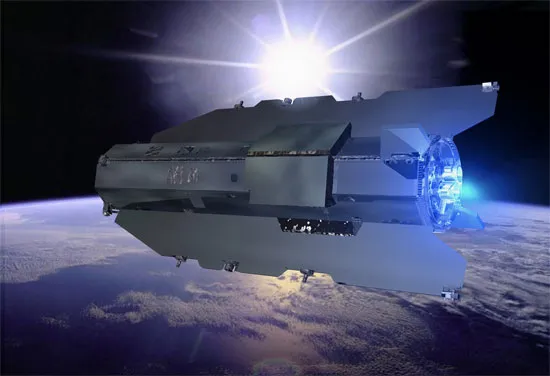 Goce là vệ tinh đầu tiên phát hiện sóng hạ âm từ động đất trên địa cầu. (Ảnh: ESA)