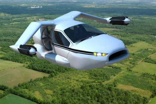 Hình minh họa mẫu xe bay TF-X của công ty Terrafugia.