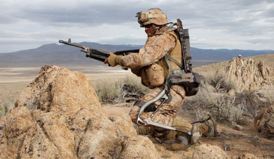 Khung giáp chiến đấu HULC của Lookheed Martin.