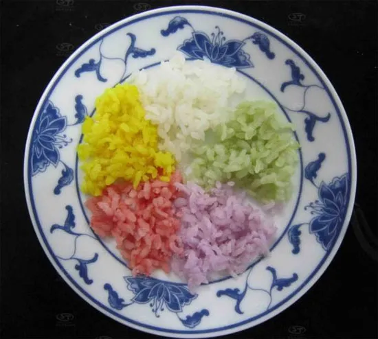 Gạo nhiều màu
