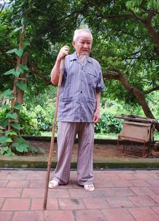 Ông Trịnh Sửu giờ đã già và lẫn.