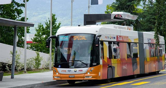 Xe bus sạc điện
