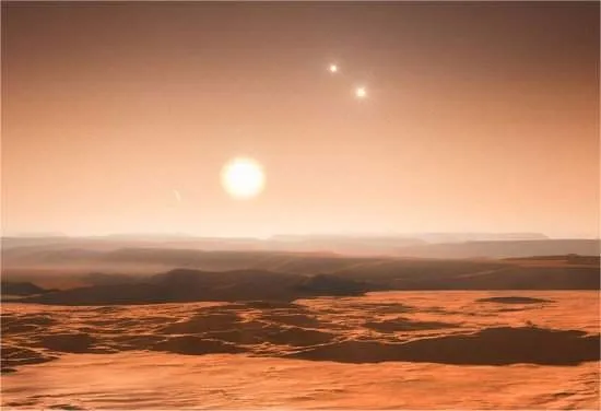 Minh họa ngôi sao Gliese C