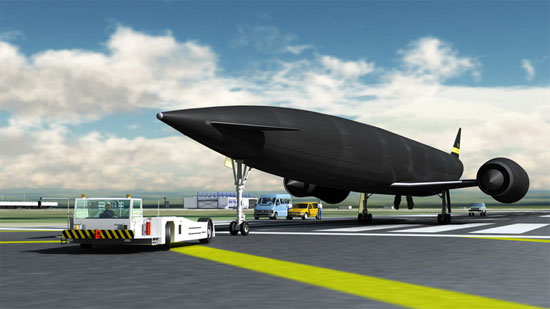 Phác họa thiết kế máy bay siêu tốc Skylon