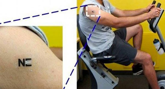 Cảm biến sinh học dưới dạng hình xăm để đo lượng lactate