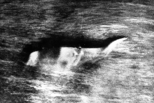 Hình ảnh được cho là quái vật hồ Loch Ness trước đó