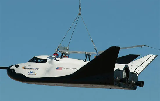 Tàu con thoi Dream Chaser khi được thử nghiệm.