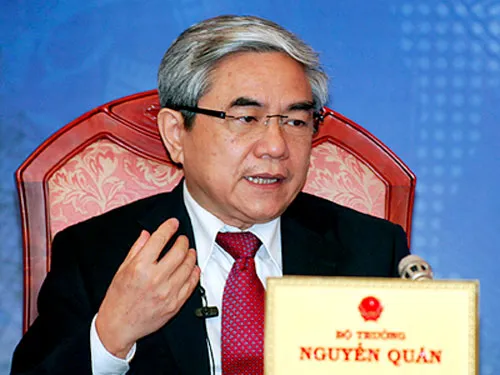 Bộ trưởng khoa học Nguyễn Quân