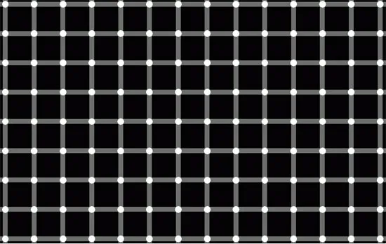 Ảo giác lưới lấp lánh (Scintillating Grid illusion)