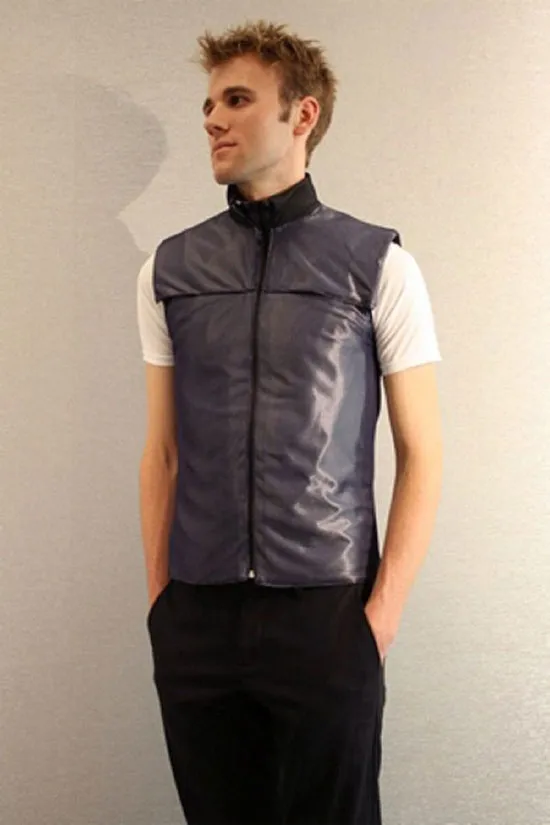 Chiếc áo vest sẽ giúp cho người mặc giảm stress nhanh chóng