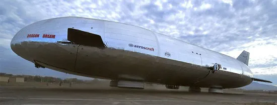 Khí cầu zepơlin mang tên Aeroscraft chuẩn bị cho lần bay thử đầu tiên