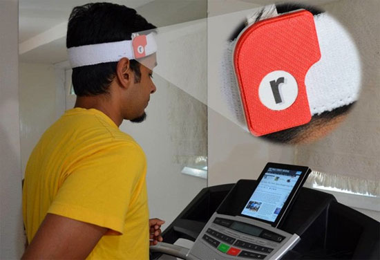 Thiết bị hỗ trợ đọc sách khi di chuyển Run-n-Read