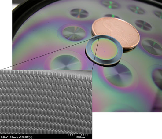 Hệ thống cánh quạt nhỏ liti trên máy bơm chân không mới