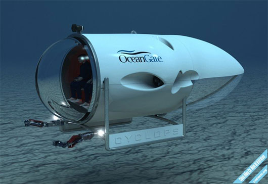 Tàu lặn Cyclops dựa trên thiết kế của Đại học Washington