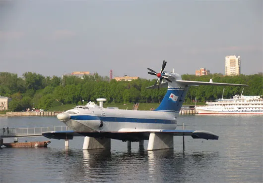 Ekranoplan – phương tiện lưỡng thể biết bơi và bay