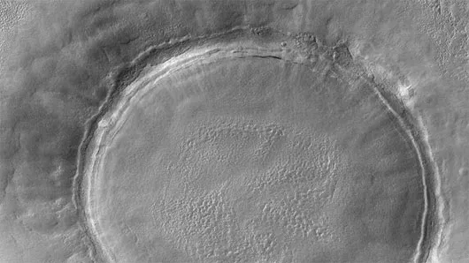 Khu vực lõm Utopia Planitia của Sao Hỏa