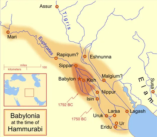 Babylon cổ đại là một triều đại khái hưng thịnh, một đế chế nông nghiệp với nhiều các trung tâm đô thị.