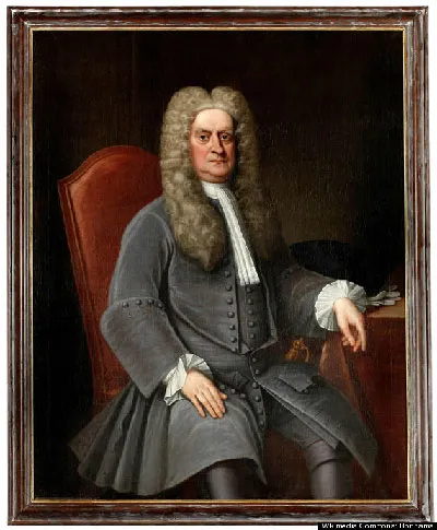Issac Newton đặt kim vào hốc mắt