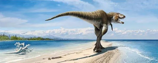 Hình ảnh mô phỏng loài khủng long mới Lythronax argestes