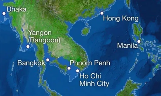 Những nước láng giềng như Campuchia, Thái Lan, Myanmar, Philippines, hay ngay cả Hồng Kông cũng chịu chung số phận