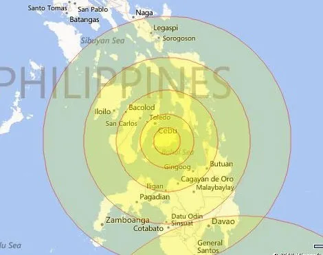 Động đất 4,5 độ Richter xảy ra ở nơi siêu bão Haiyan vừa quét qua.