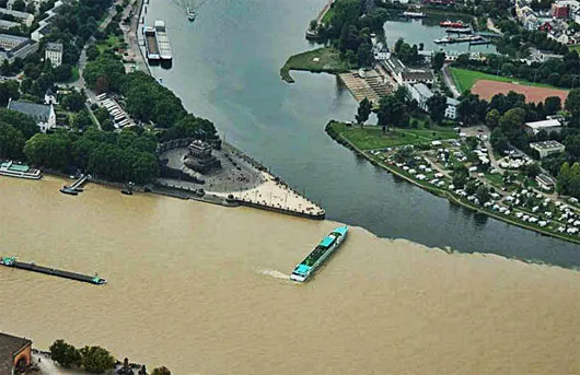 Sông Moselle và Rhine, Koblenz, Đức
